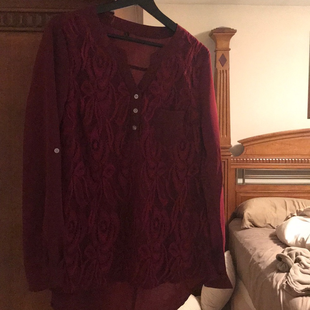 Long sleeved blouse